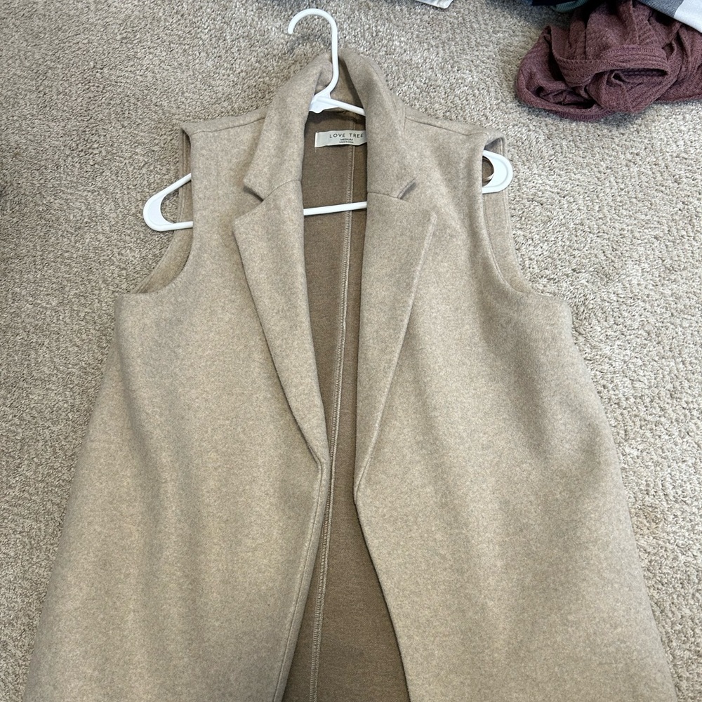 Women’s winter dress vest